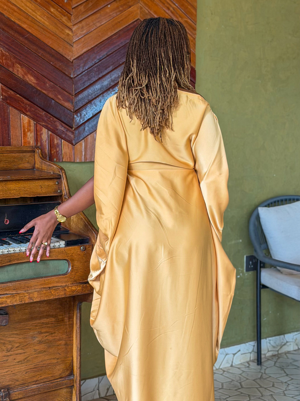 Zuri Drawstring Kaftan