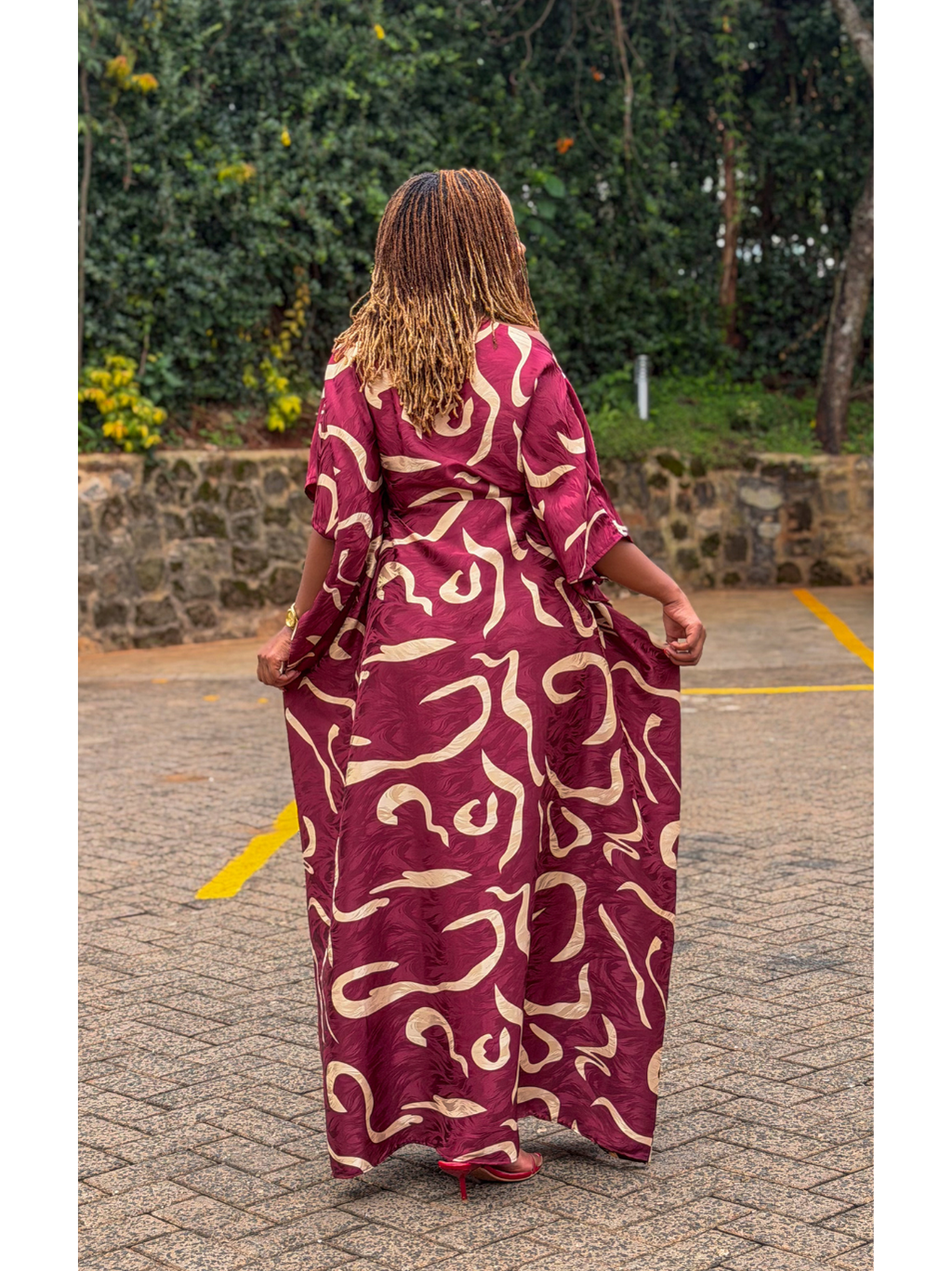 Zahra Buttoned Kaftan
