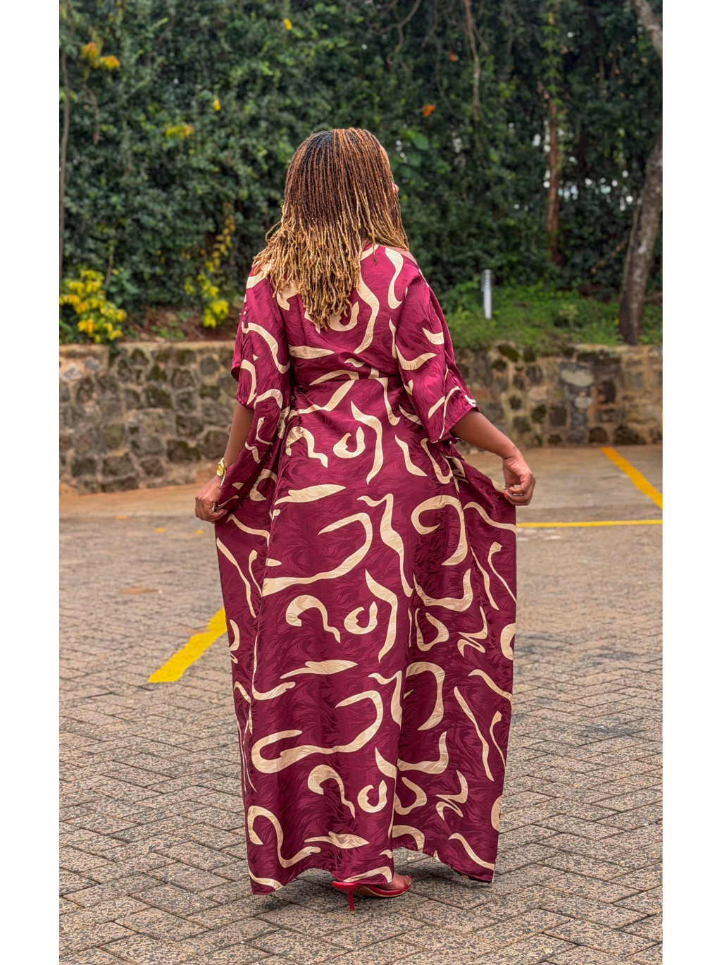 Zahra Buttoned Kaftan