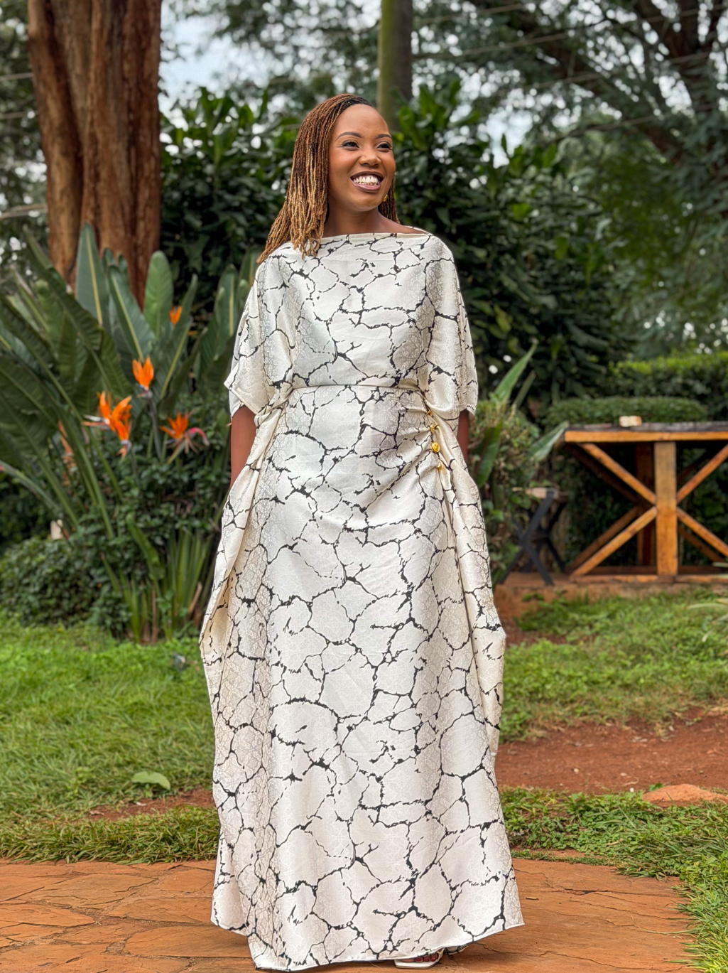 Zahra Buttoned Kaftan