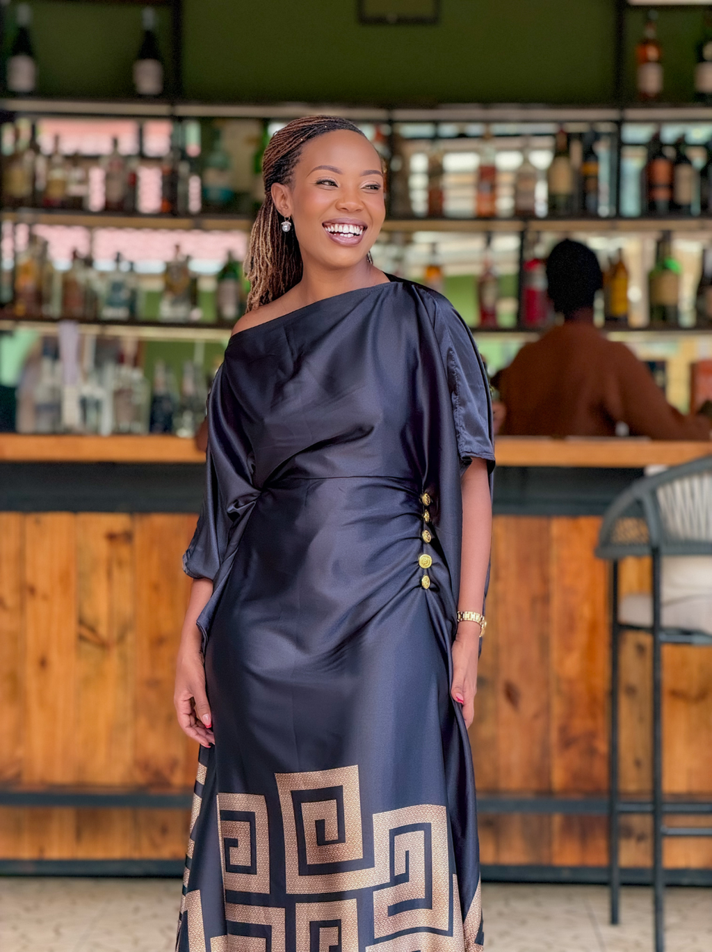 Zahra Buttoned Kaftan