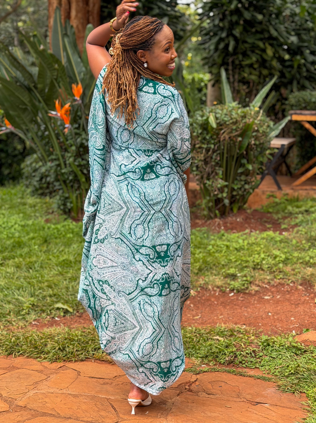 Zuri Drawstring Kaftan