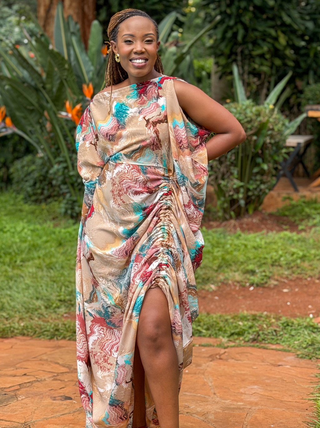 Zuri Drawstring Kaftan