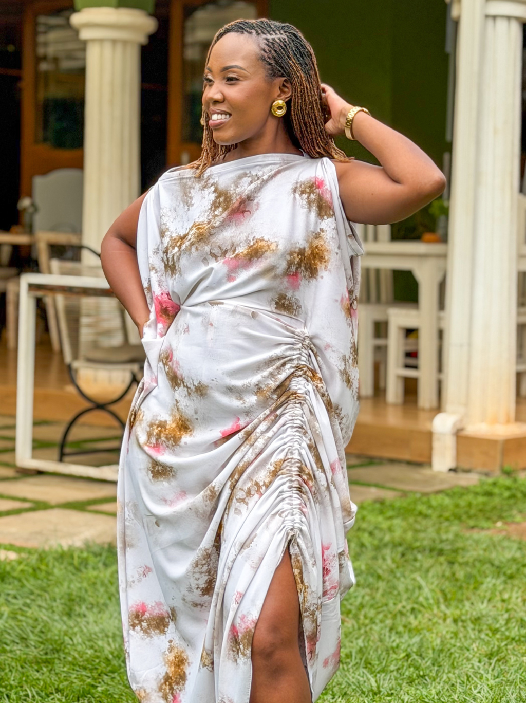 Zuri Drawstring Kaftan