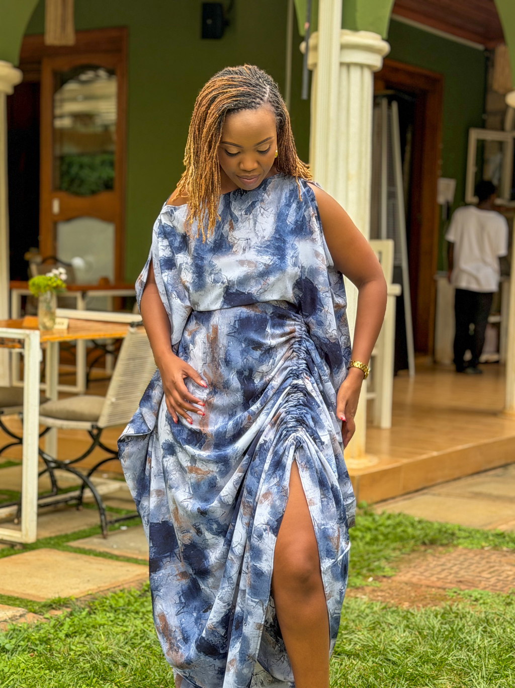 Zuri Drawstring Kaftan