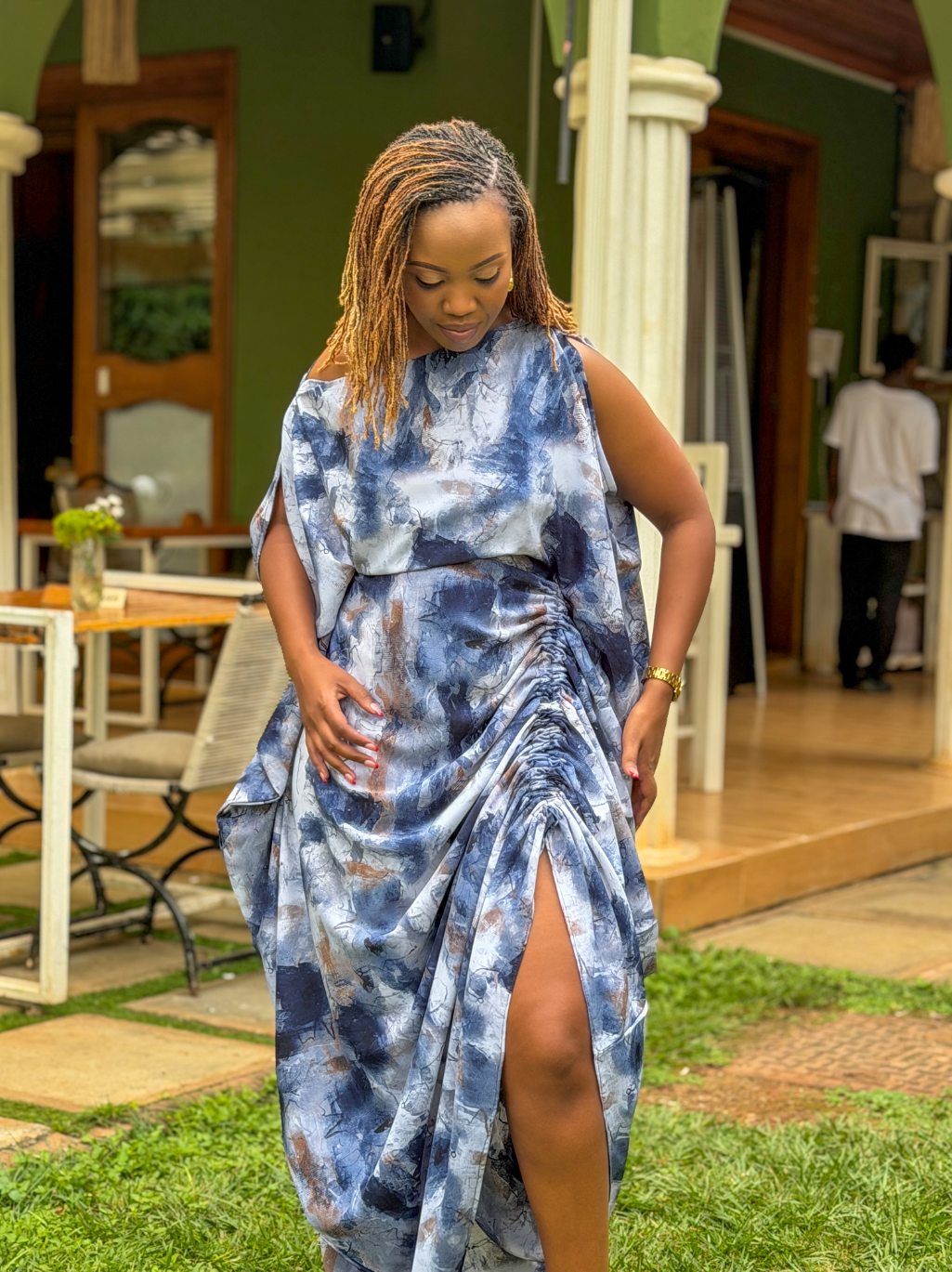 Zuri Drawstring Kaftan