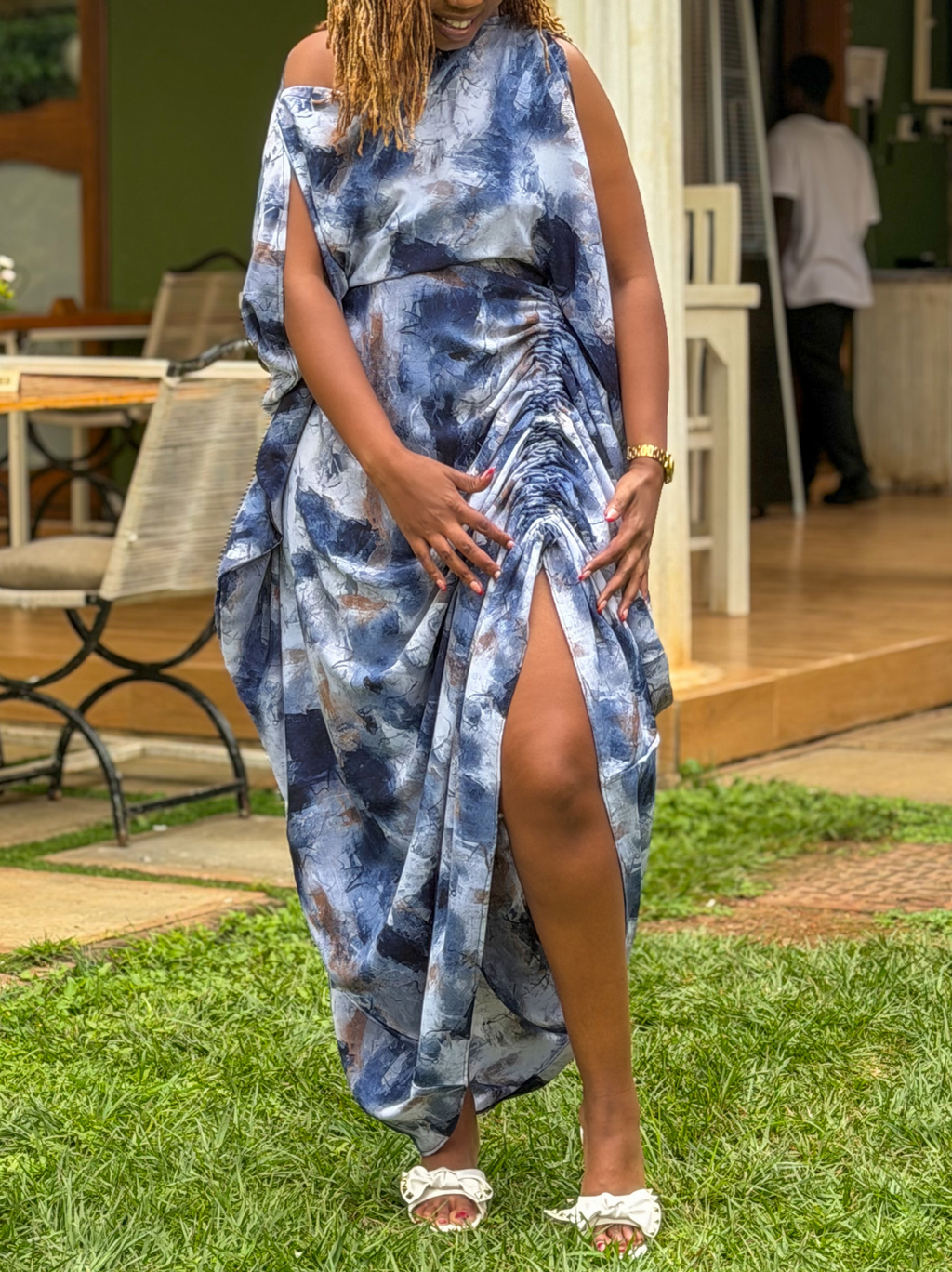 Zuri Drawstring Kaftan