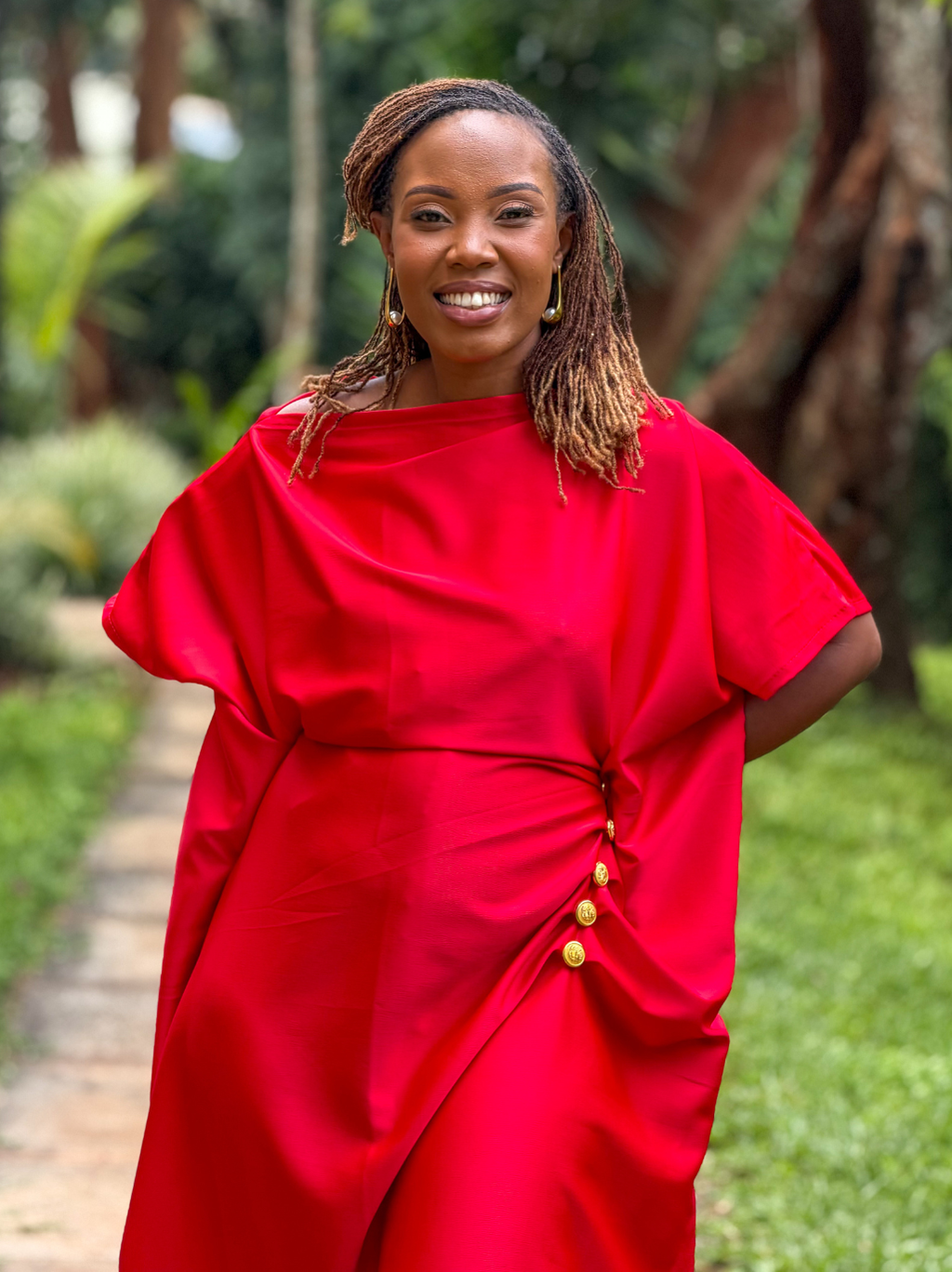 Zahra Buttoned Kaftan