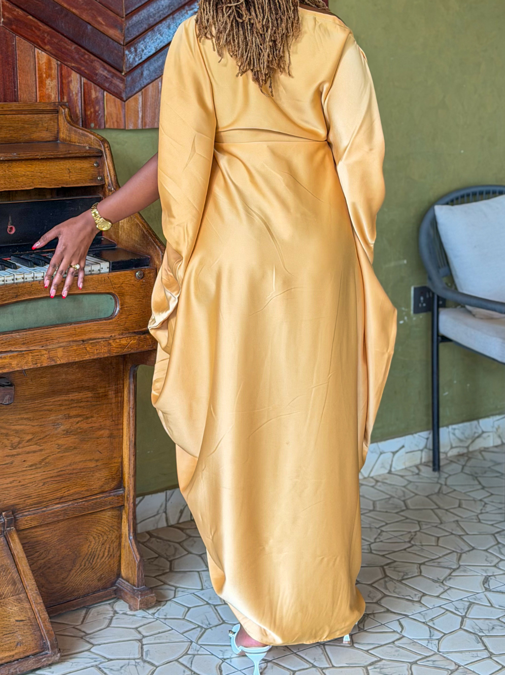Zuri Drawstring Kaftan